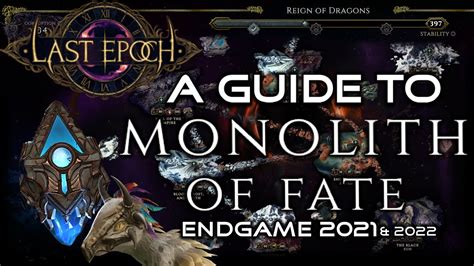 empowered monolith last epoch|last epoch monolith loot table.